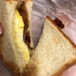 Patricia's Restaurant - Bacon and Egg Sandwich
