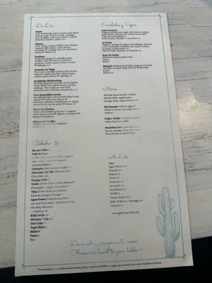 Menu photo 5 Cielito Cafe Houston, TX