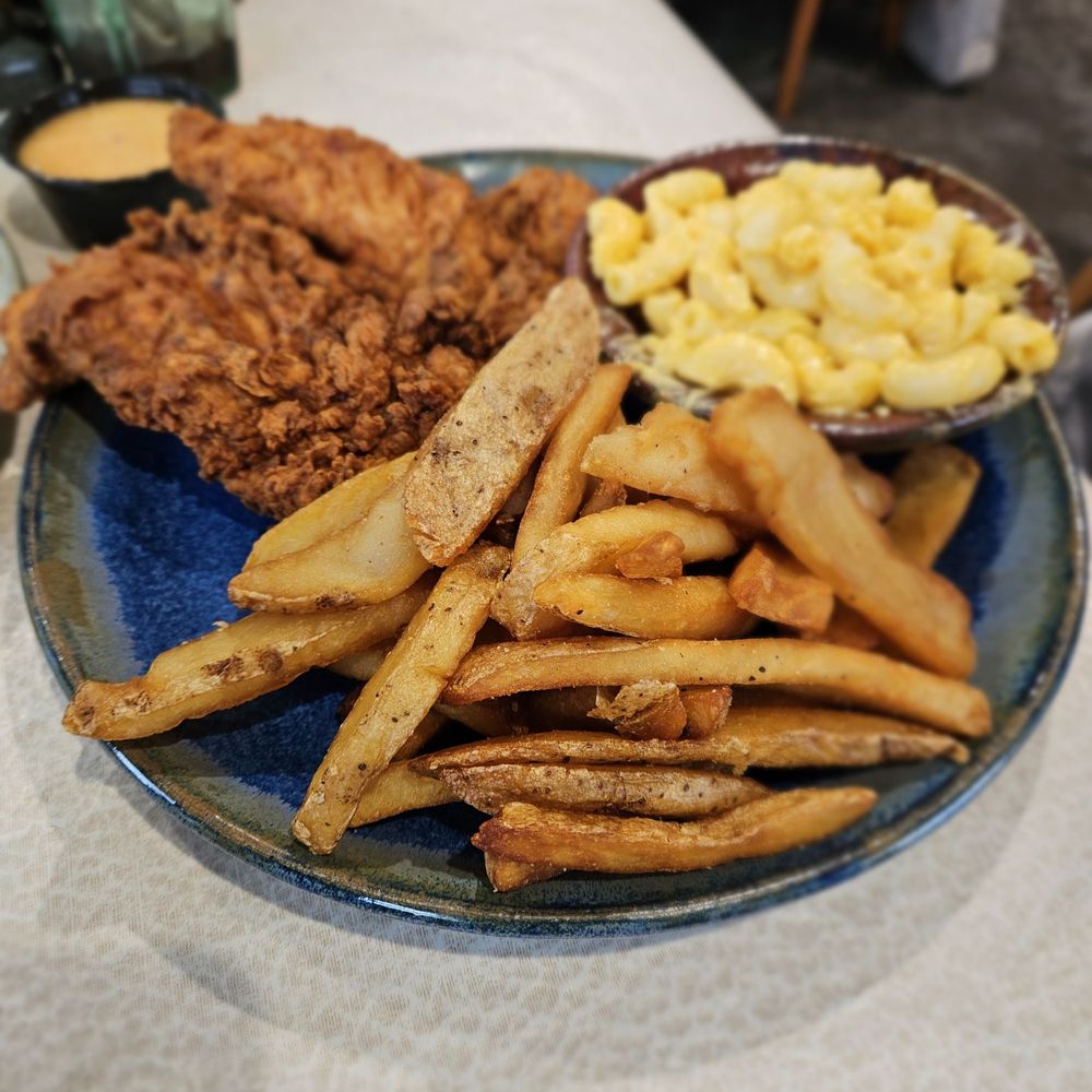 Old Mill Pottery House Cafe - Chicken tenders plate - American Near Me - Pigeon Forge, Tennessee Old Mill Pottery House Cafe - Chicken tenders plate - American Near Me - Pigeon Forge, Tennessee