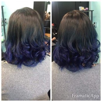 Salon 725 - First color - blue - Hair Salons Near Me - San Bruno, California Salon 725 - First color - blue - Hair Salons Near Me - San Bruno, California