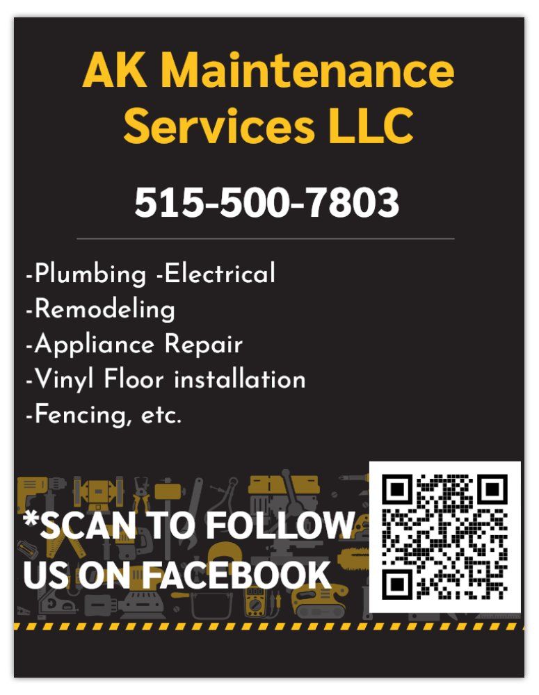 Slide of AK Maintenance Services