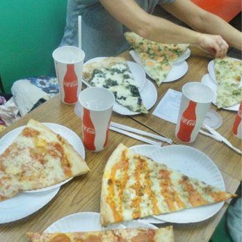 3 Brothers Pizza - this pic of me delving out the best pizza in OC came up on my Facebook Memories today - love it! (8/5/12!) - Pizza Near Me - Ocean City, New Jersey