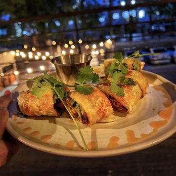 Bar Peached - Taiwanese Duck Roll - Cocktail Bars Near Me - Austin, Texas