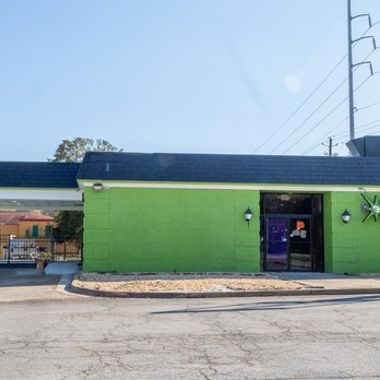 Fad Finedining - a green building with a black roof - African Near Me - Marietta, Georgia Fad Finedining - a green building with a black roof - African Near Me - Marietta, Georgia