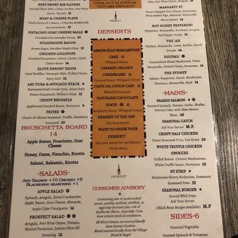 Prospect Five Points - Main menu - Tapas/Small Plates Near Me - Jacksonville, Florida Prospect Five Points - Main menu - Tapas/Small Plates Near Me - Jacksonville, Florida