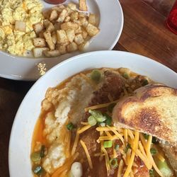 Underground Music Cafe - Catfish and grits