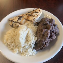 USCG Dining Facility - This was the Chef's take on Chicken, Rice & Beans.