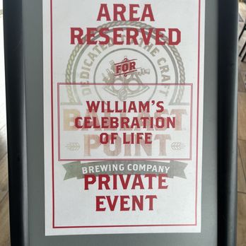 Ballast Point Brewing Long Beach - Private event, signage - Breweries Near Me - Long Beach, California