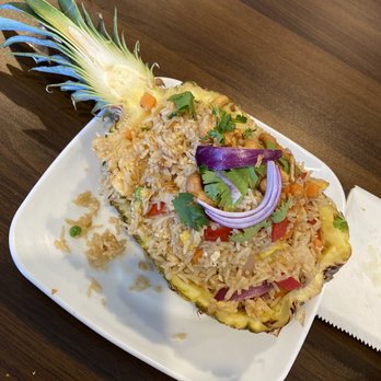 Aung Family Restaurant - Pineapple fried rice - Asian Fusion Near Me - Kenmore, New York Aung Family Restaurant - Pineapple fried rice - Asian Fusion Near Me - Kenmore, New York