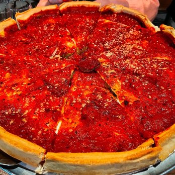Giordano's - Chicago Classic w/o mushroom (pepperoni, green pepper, onion) - Pizza Near Me - Chicago, Illinois