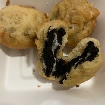Hudson Smokehouse - Deep fried Oreo. - Barbeque Near Me - Bronx, New York Hudson Smokehouse - Deep fried Oreo. - Barbeque Near Me - Bronx, New York