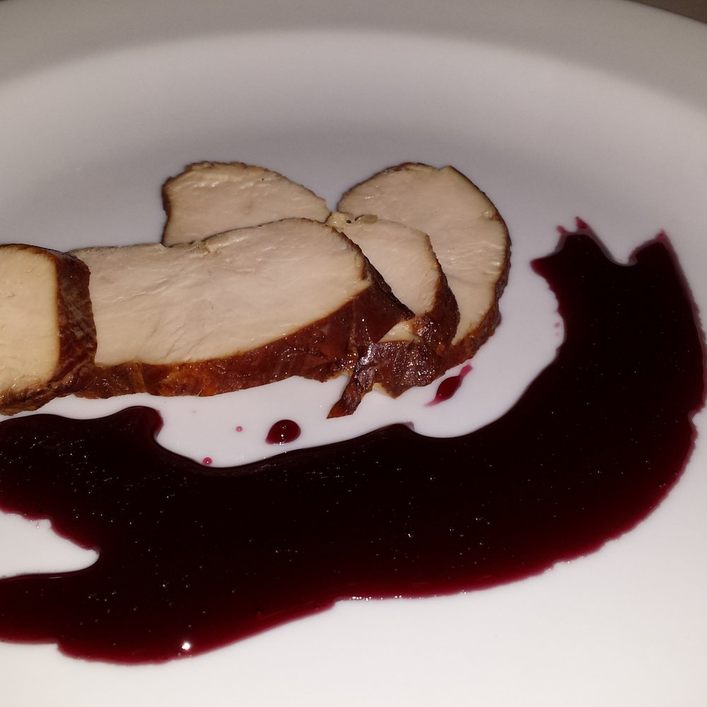 Art Café - Smoked chicken with a red wine reduction. Amazing! Well done. Very tasty, great coffee and they have wifi! - Cafes Near Me - Prague, Puerto Rico Art Café - Smoked chicken with a red wine reduction. Amazing! Well done. Very tasty, great coffee and they have wifi! - Cafes Near Me - Prague, Puerto Rico