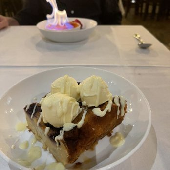 Firefly - Warm Seasonal Bread Pudding - Steakhouses Near Me - Panama City Beach, Florida Firefly - Warm Seasonal Bread Pudding - Steakhouses Near Me - Panama City Beach, Florida
