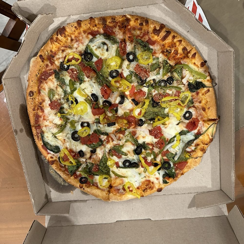 Domino's Pizza - Hand tossed pacific veggie - Pizza Near Me - Conroe, Texas Domino's Pizza - Hand tossed pacific veggie - Pizza Near Me - Conroe, Texas