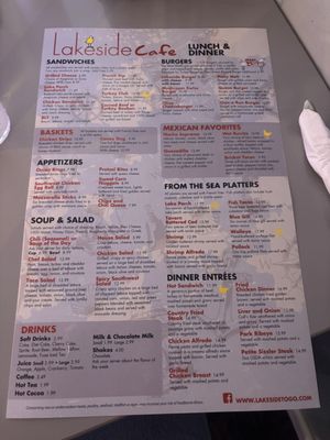 Menu photo 3 Lakeside Cafe Muskegon, MI