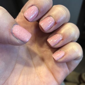 Bliss Nail Spa - Finished product after a full manicure. - Nail Salons Near Me - Tallahassee, Florida