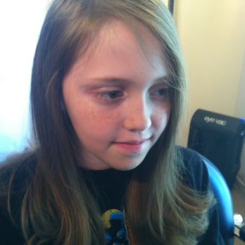 The Hair Studio - My daughter after getting her haircut and blown dry. - Blow Dry/Out Services Near Me - Round Rock, Texas The Hair Studio - My daughter after getting her haircut and blown dry. - Blow Dry/Out Services Near Me - Round Rock, Texas