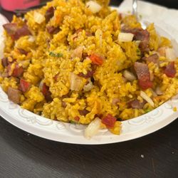 Yummy Yummy - Pork fried rice w/extra pork.