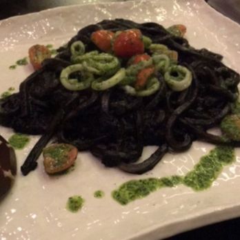 Kinjiro - Squid Ink Udon $16 See the video review here: bit.ly/2rIFOZ1 - Izakaya Near Me - Los Angeles, California Kinjiro - Squid Ink Udon $16 See the video review here: bit.ly/2rIFOZ1 - Izakaya Near Me - Los Angeles, California