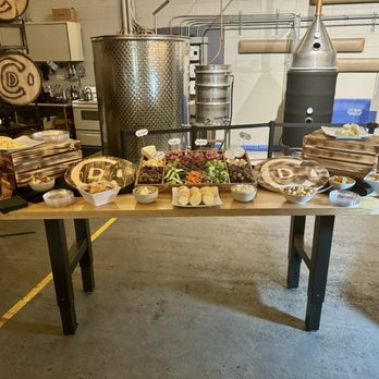 Connecticut Distilling - Charcuterie spread - Distilleries Near Me - Waterbury, Connecticut