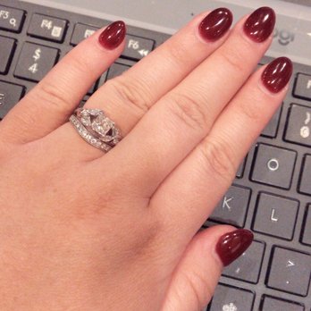 Stella Nail Lounge - Acrylic with shellac on top by Allison - Nail Salons Near Me - Seattle, Washington Stella Nail Lounge - Acrylic with shellac on top by Allison - Nail Salons Near Me - Seattle, Washington