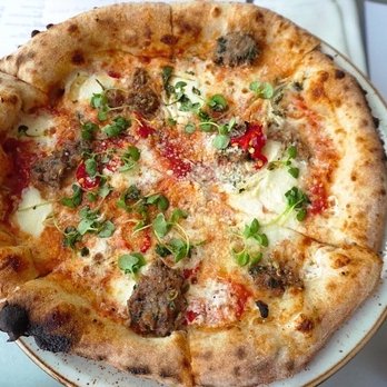 Sixty Vines - Spicy sausage pizza - Wine Bars Near Me - Winter Park, Florida Sixty Vines - Spicy sausage pizza - Wine Bars Near Me - Winter Park, Florida