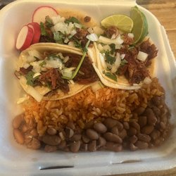 Taqueria Nueva Generacion - Carnitas taco plate