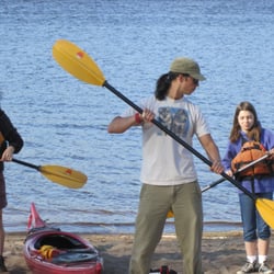 Broken Paddle Guiding Company - Kayak lessons on the beach
