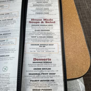 Roosters Restaurant - Menu2 - American Near Me - Pendleton, Oregon