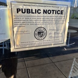 Noticed this on the front door when I left. Noticed this on the front door when I left.