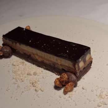 Stillwell's - Peanut butter bar dessert-- delicious, decadent, especially for peanut butter and chocolate lovers - Steakhouses Near Me - Dallas, Texas Stillwell's - Peanut butter bar dessert-- delicious, decadent, especially for peanut butter and chocolate lovers - Steakhouses Near Me - Dallas, Texas