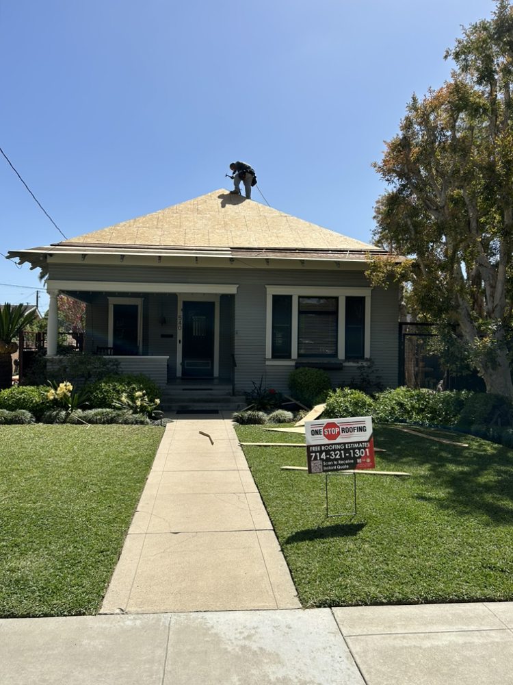 Slide of One Stop Roofing
