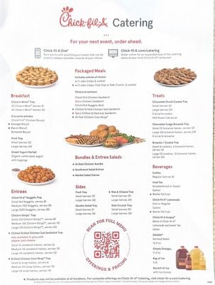 Menu photo 1 Chick-fil-A Tukwila, WA
