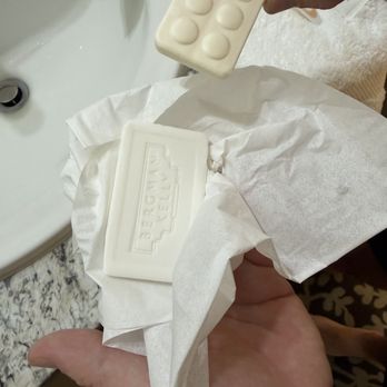 Attitash Village - The left soap was left in the shower previous to us checking in, right is the soap that was provided. - Hotels Near Me - Bartlett, New Hampshire