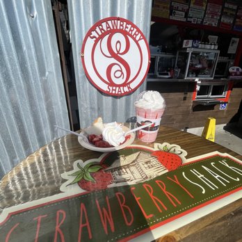 Strawberry Shack - Strawberry shortcake and shake - Desserts Near Me - Carlsbad, California