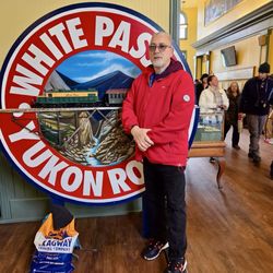 White Pass & Yukon Route Railroad - At the train depot