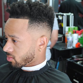 Nappy Top Bald Fade And Beard Work Yelp