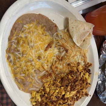 Brandon's Diner - Chorisso with eggs and beans - Diners Near Me - Fontana, California