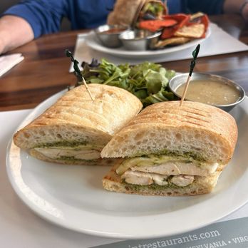 Turning Point - Chicken Pesto Panini - Sandwiches Near Me - Wellington, Florida Turning Point - Chicken Pesto Panini - Sandwiches Near Me - Wellington, Florida