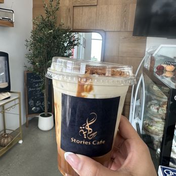 Stories Cafe - Biscoff Latte - Coffee & Tea Near Me - Whittier, California