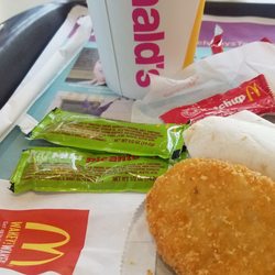 McDonald's - Sausage burrito combo- $4.84 including tax