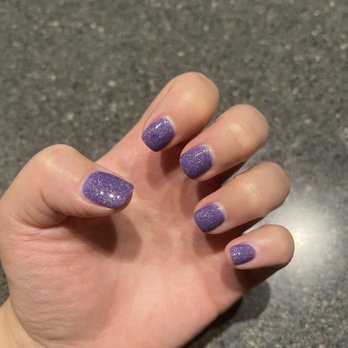 Lush Nail Spa - Dipped Manicure (Color: CO113). - Nail Salons Near Me - Mount Prospect, Illinois