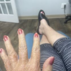 Cosmo Nail Studio - Magnetic gel polish on my own nails