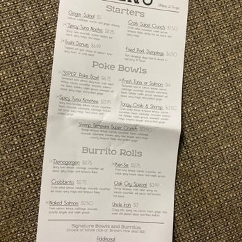 Poke Burri Raleigh - Take out menu - Poke Near Me - Raleigh, North Carolina Poke Burri Raleigh - Take out menu - Poke Near Me - Raleigh, North Carolina