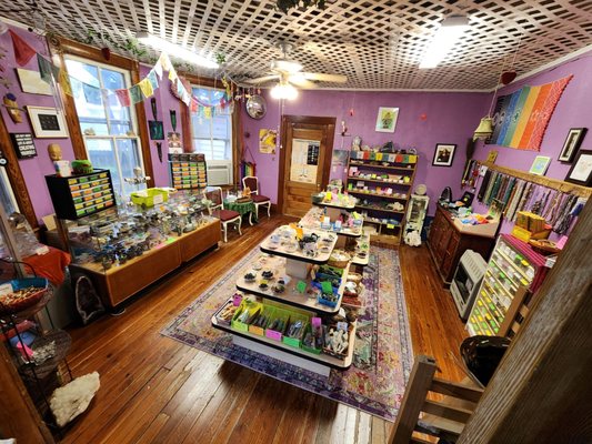 A Bead and Crystal House