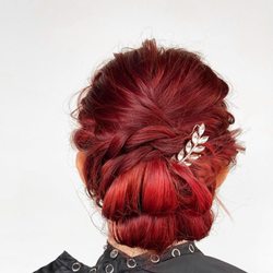 Paisley and Stripe - Lawrence - Hand Tailored Up-Do by Scout Nichols