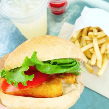 Evolution Fast Food - Fish Filet Sandwich - Vegetarian Near Me - San Diego, California Evolution Fast Food - Fish Filet Sandwich - Vegetarian Near Me - San Diego, California