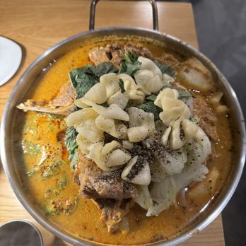 Anytime Kitchen Fort Lee - Spicy Pork Bone Potato Hot Stew (Gamjatang) - Sushi Bars Near Me - Fort Lee, New Jersey Anytime Kitchen Fort Lee - Spicy Pork Bone Potato Hot Stew (Gamjatang) - Sushi Bars Near Me - Fort Lee, New Jersey