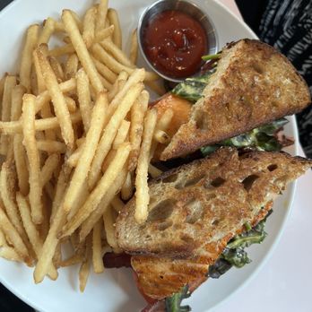 Cafe Roze - Hard boils egg BLT add salmon - Breakfast & Brunch Near Me - Nashville, Tennessee