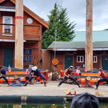 Great Alaskan Lumberjack Show - Performing Arts Near Me - Ketchikan, Alaska Great Alaskan Lumberjack Show - Performing Arts Near Me - Ketchikan, Alaska